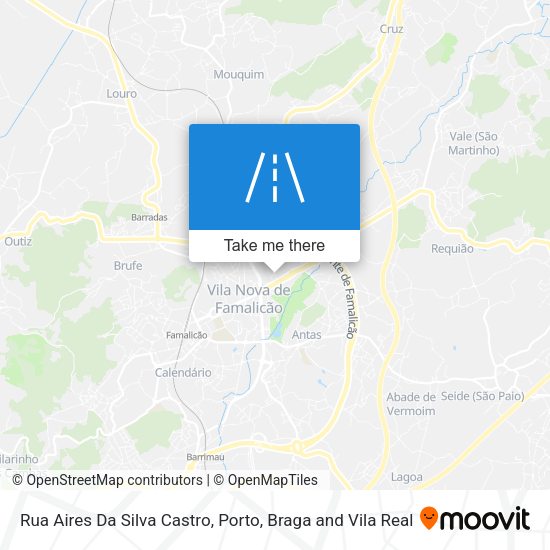 Rua Aires Da Silva Castro map