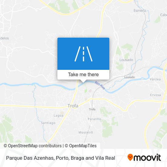 Parque Das Azenhas map