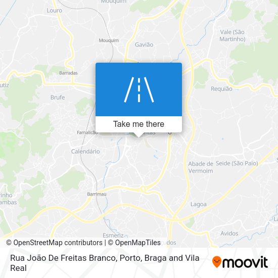 Rua João De Freitas Branco map