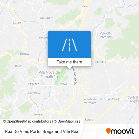 Rua Do Vilar map