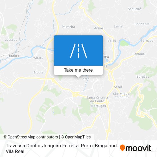 Travessa Doutor Joaquim Ferreira mapa