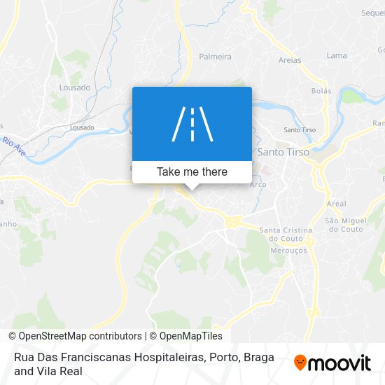 Rua Das Franciscanas Hospitaleiras mapa