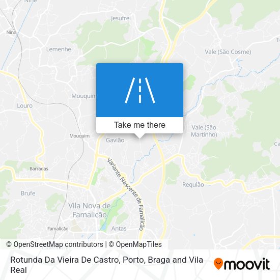 Rotunda Da Vieira De Castro map