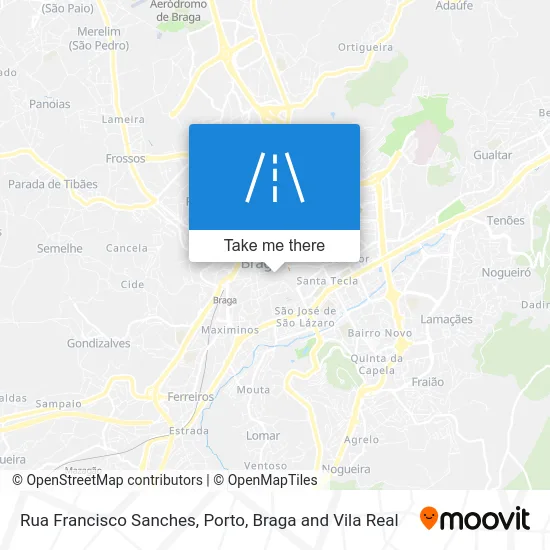 Rua Francisco Sanches map