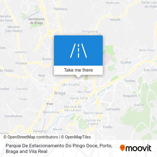 Parque De Estacionamento Do Pingo Doce map
