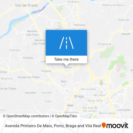 Avenida Primeiro De Maio map