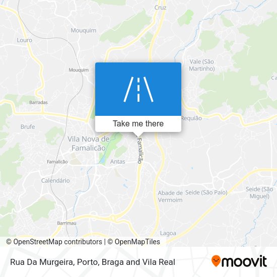 Rua Da Murgeira mapa