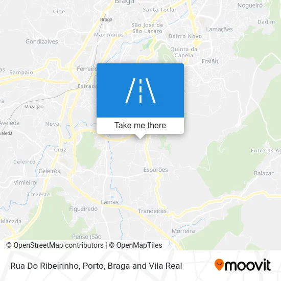 Rua Do Ribeirinho map