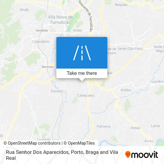 Rua Senhor Dos Aparecidos map