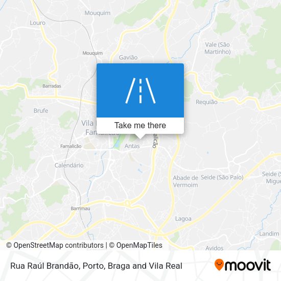Rua Raúl Brandão map