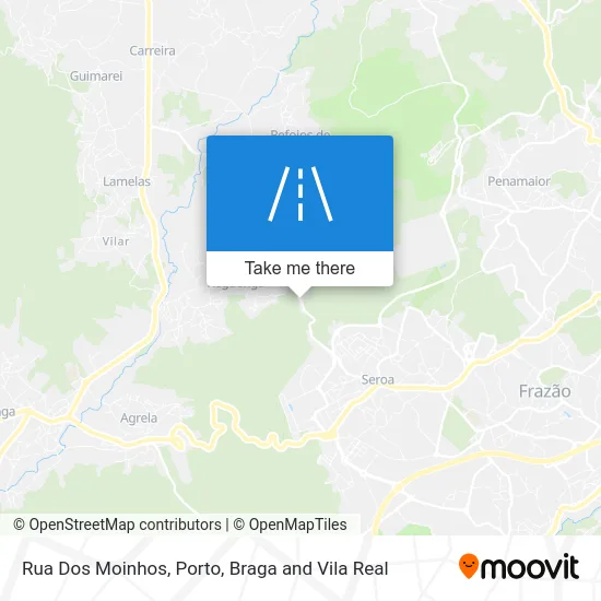 Rua Dos Moinhos map
