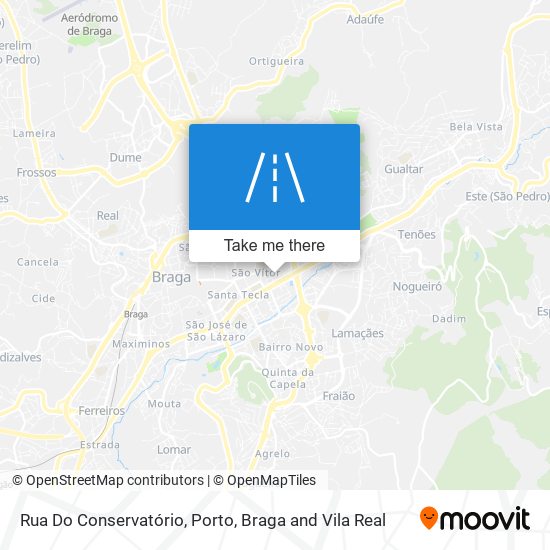 Rua Do Conservatório map