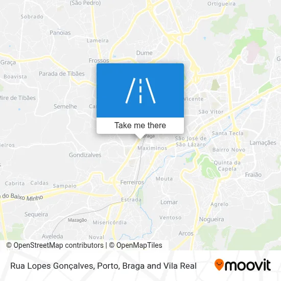 Rua Lopes Gonçalves map