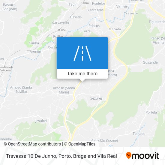 Travessa 10 De Junho map