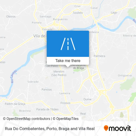 Rua Do Combatentes map