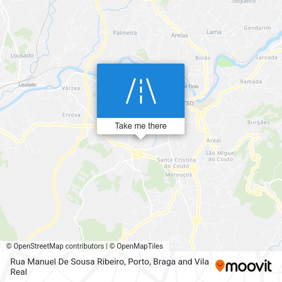 Rua Manuel De Sousa Ribeiro mapa