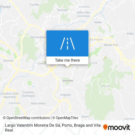 Largo Valentim Moreira De Sá mapa