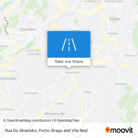 Rua Do Alvarinho map