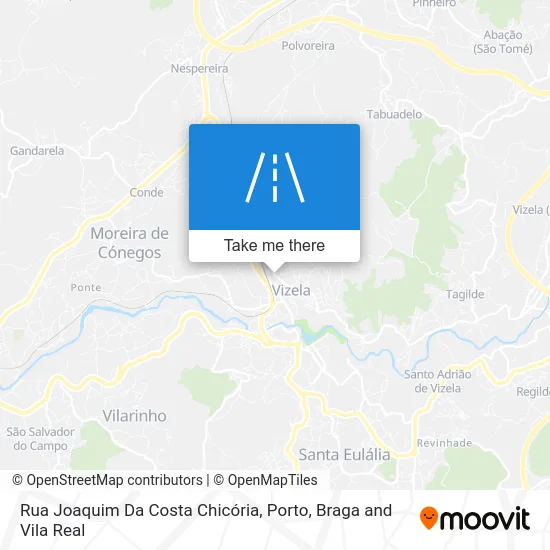 Rua Joaquim Da Costa Chicória map