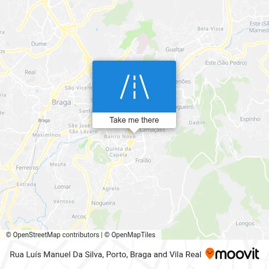 Rua Luís Manuel Da Silva map