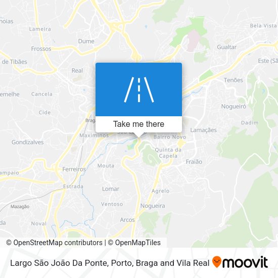 Largo São João Da Ponte map