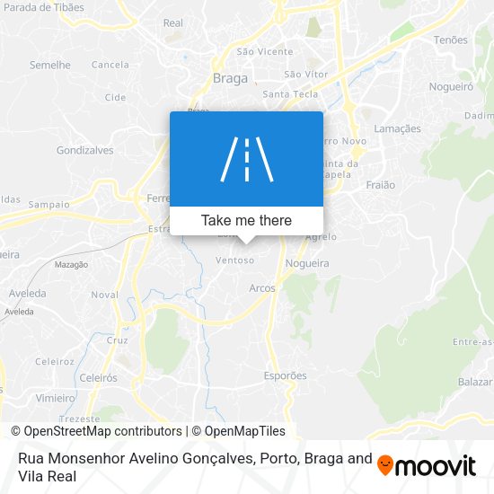 Rua Monsenhor Avelino Gonçalves map