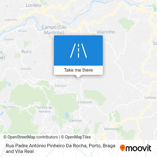Rua Padre António Pinheiro Da Rocha map