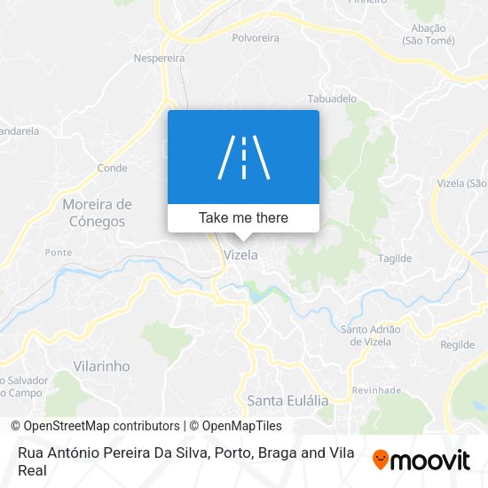 Rua António Pereira Da Silva map