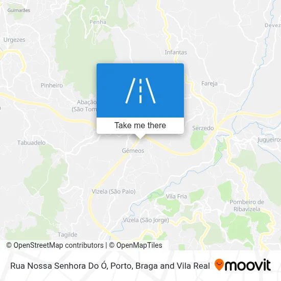 Rua Nossa Senhora Do Ó map