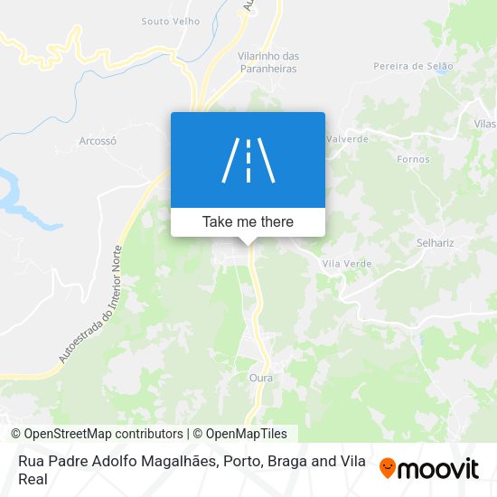 Rua Padre Adolfo Magalhães map