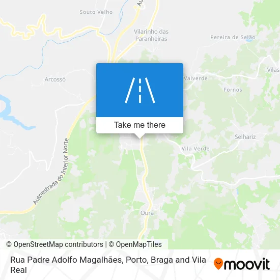Rua Padre Adolfo Magalhães map
