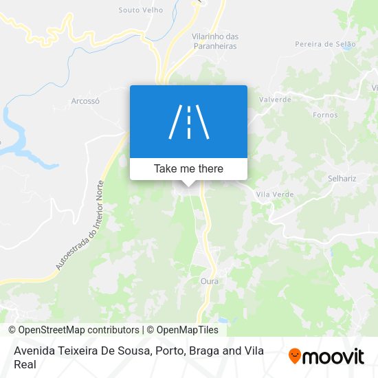 Avenida Teixeira De Sousa map