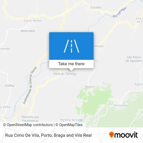 Rua Cimo De Vila map