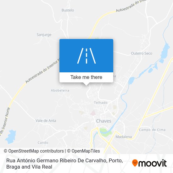 Rua António Germano Ribeiro De Carvalho map