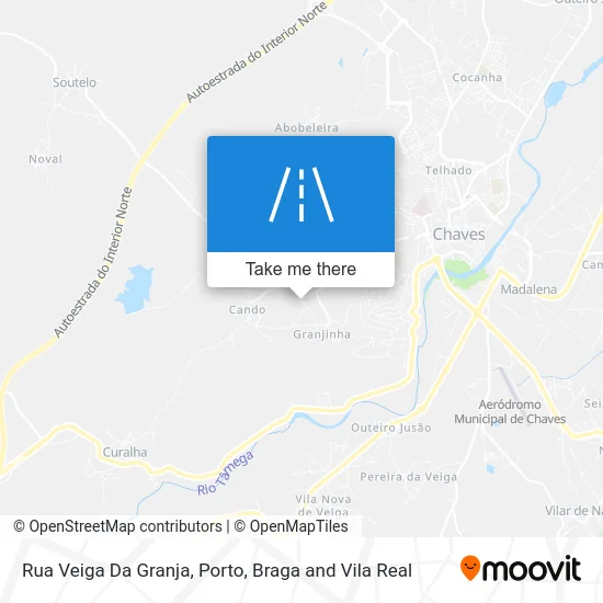 Rua Veiga Da Granja map