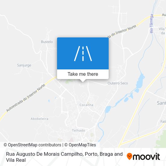 Rua Augusto De Morais Campilho map