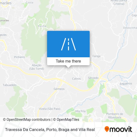 Travessa Da Cancela map
