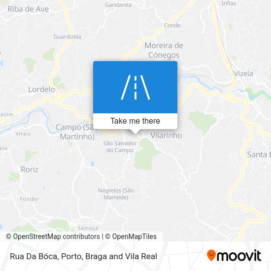 Rua Da Bóca map