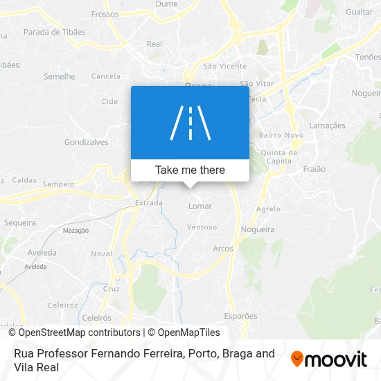 Rua Professor Fernando Ferreira map