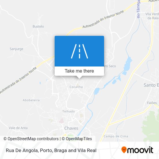 Rua De Angola map