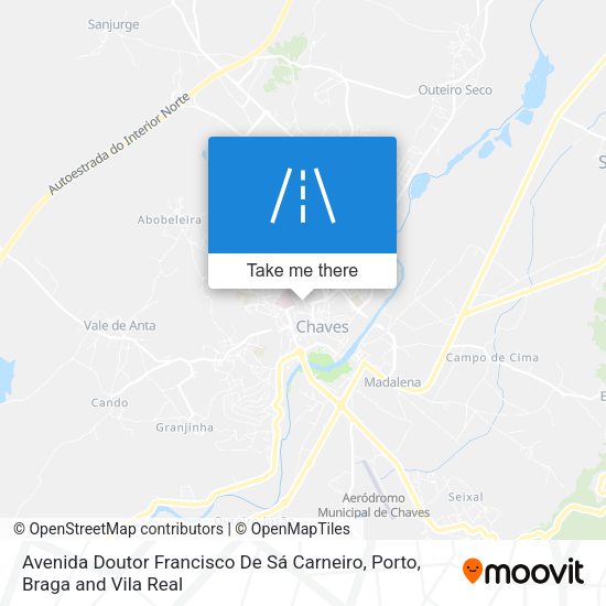 Avenida Doutor Francisco De Sá Carneiro map