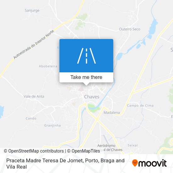 Praceta Madre Teresa De Jornet mapa