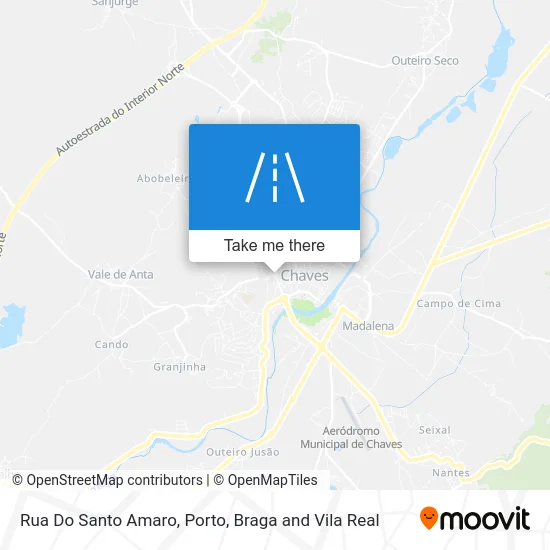 Rua Do Santo Amaro map