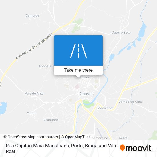 Rua Capitão Maia Magalhães map