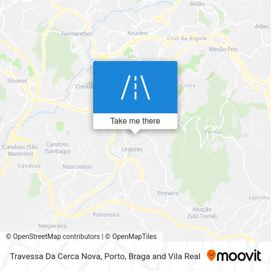 Travessa Da Cerca Nova mapa
