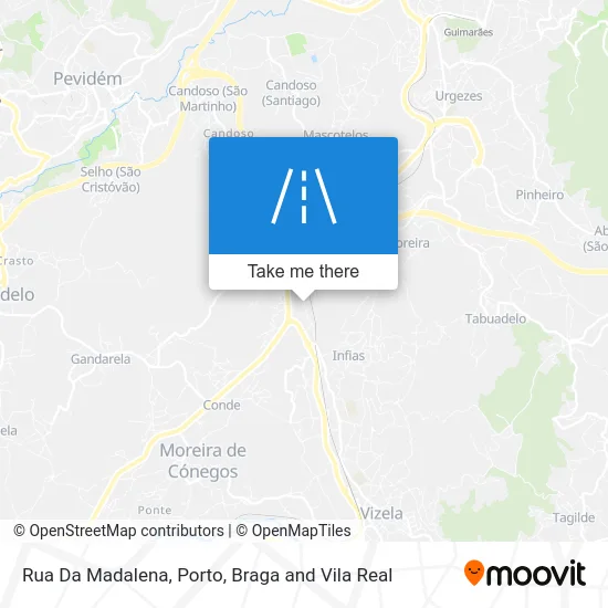 Rua Da Madalena map