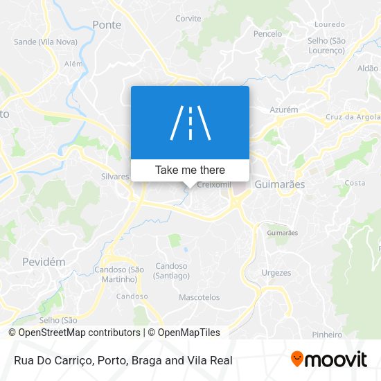 Rua Do Carriço map