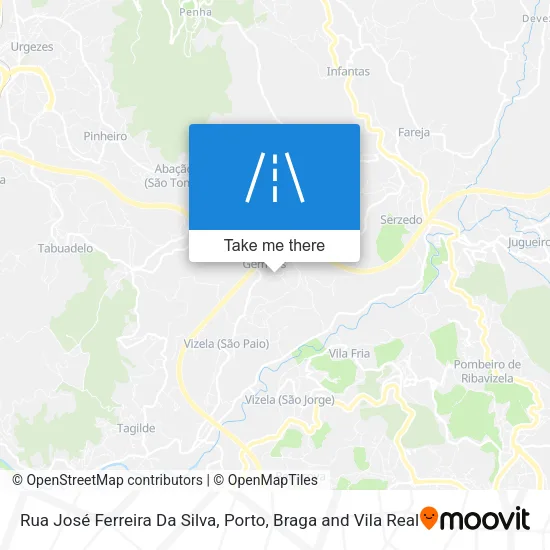 Rua José Ferreira Da Silva map
