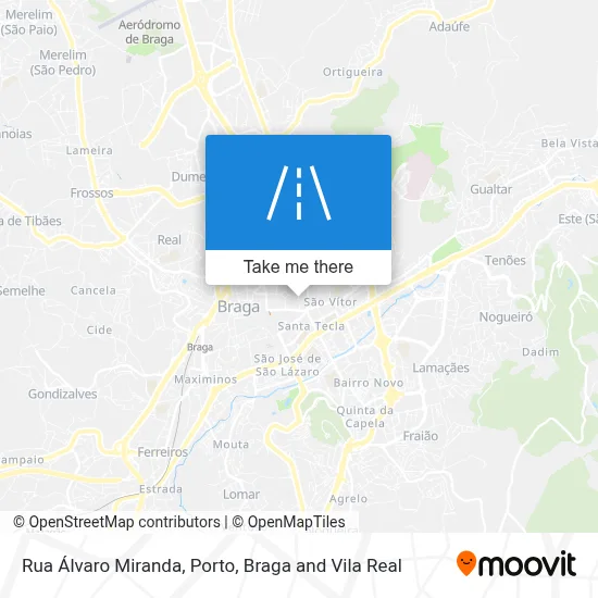 Rua Álvaro Miranda map