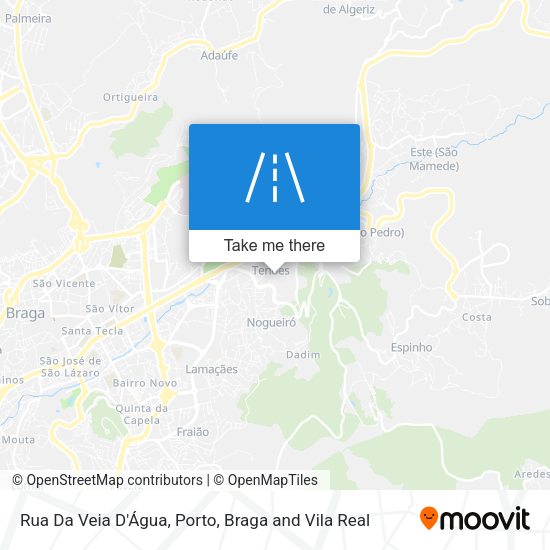 Rua Da Veia D'Água map